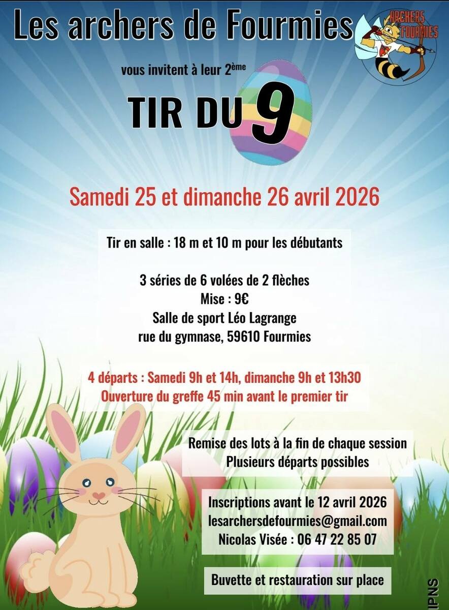 2eme Tir du 9 - Les archers de Fourmies