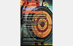 1er Marmot Challenge - Les archers de Fourmies
